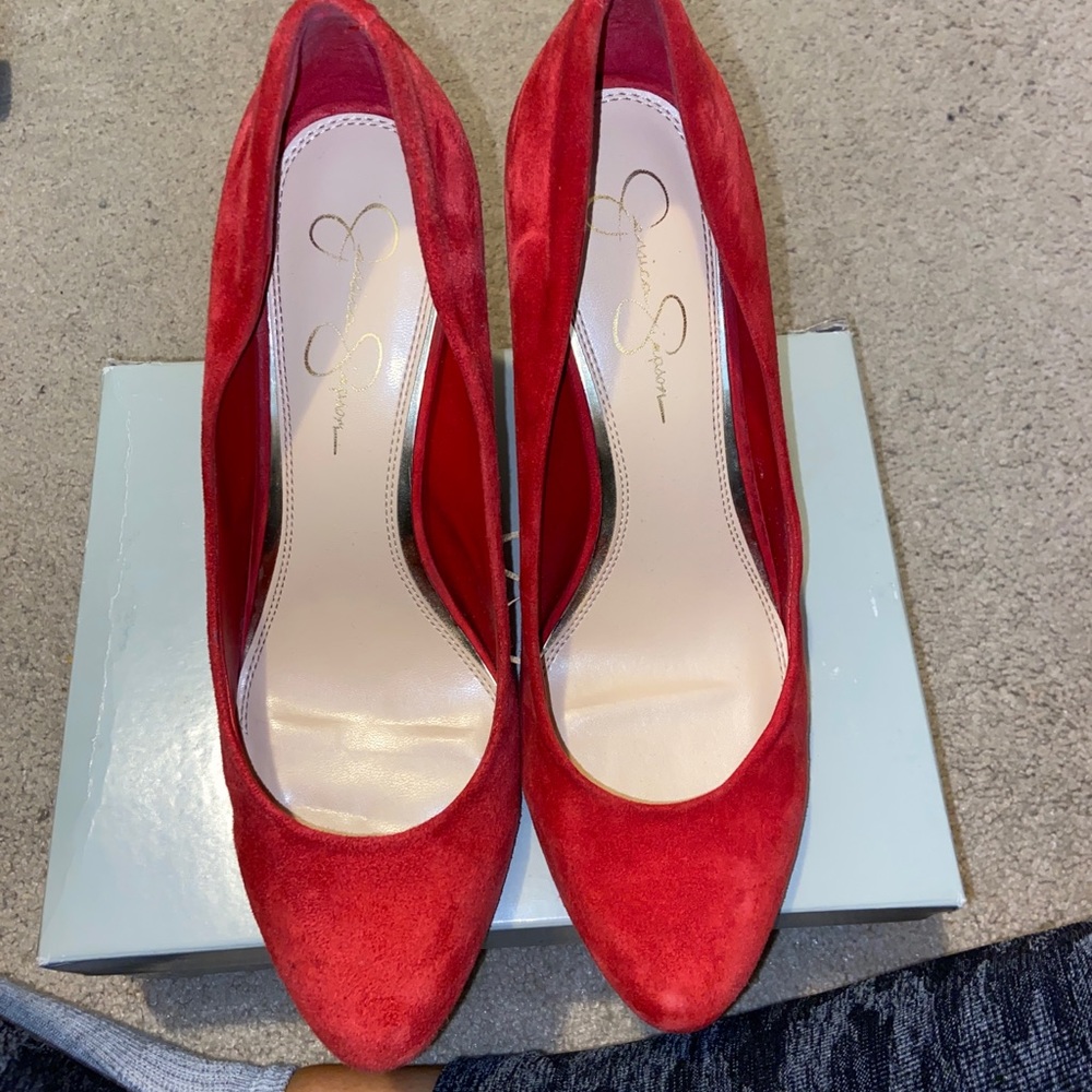 Jessica Simpson Suede Heels